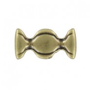 Cymbal ™ DQ metall Connector Dialiskari für Ginko Perlen - Antik Bronze